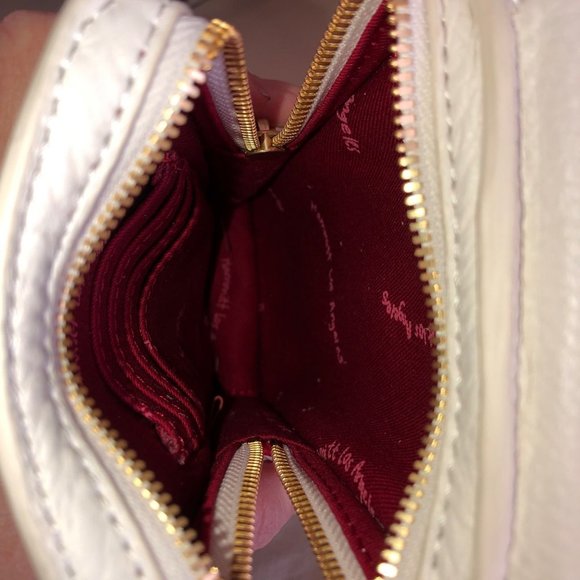 ***SOLD***Hammitt 310 West Crossbody Pebble Leather Marshmallow White - Picture 10 of 16